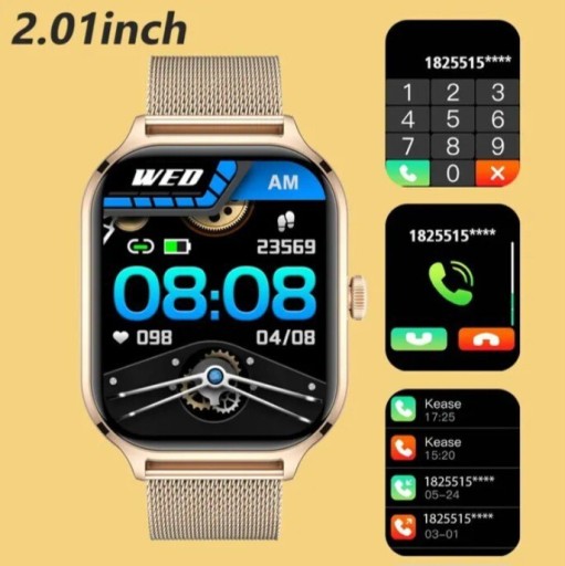 Zdjęcie oferty: Smartwatch HIT 2024 TELEFON EKG FITNESS OKAZJA! WART UWAGI! HIT CENOWY!