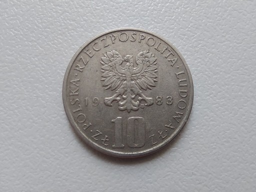 Zdjęcie oferty: 10 złotych Bolesław Prus 1983 Polska