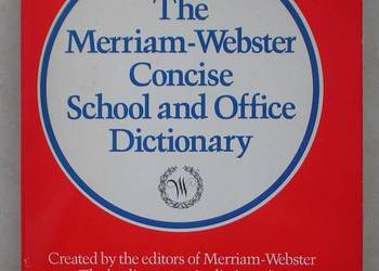 Zdjęcie oferty: The Merriam-Webster Concise School and Office 