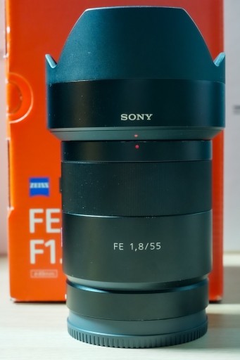 Zdjęcie oferty: Sony Zeiss 55mm 1.8 Faktura VAT