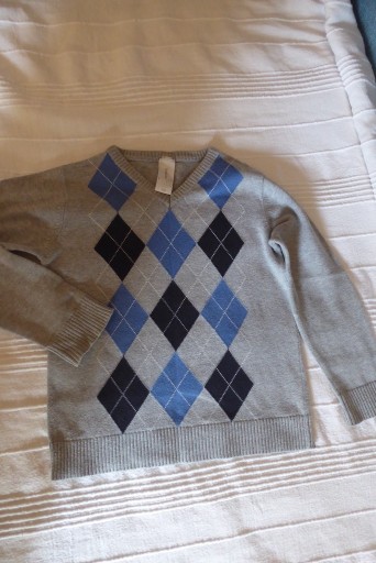 Zdjęcie oferty: Sweter C&A z dekoltem V; r. 110 cm