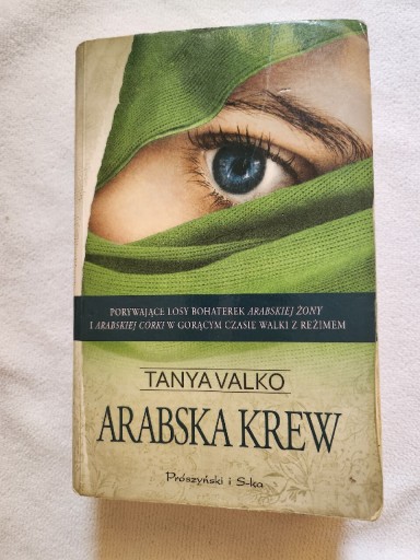 Zdjęcie oferty: Książka Arabska krew - Tanya Valko