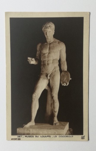 Zdjęcie oferty: Pocztówka przedwojenna Paris Muzeum Louvre OKAZJA