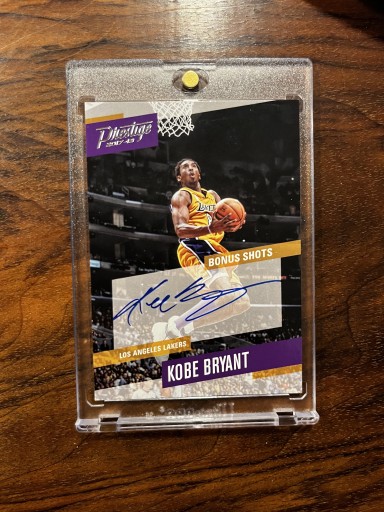 Zdjęcie oferty: Kobe Bryant autograf 2017-18 Prestige karta nba