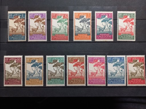 Zdjęcie oferty: Francuska Nowa Kaledonia 1920-30 Fauna 