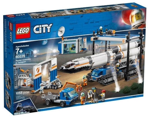 Zdjęcie oferty: LEGO 60229 City - Transport i montaż rakiety NOWY