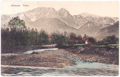 Zdjęcie oferty: Giewont. Tatry- 1909 Nakład J. Ryś Zakopane