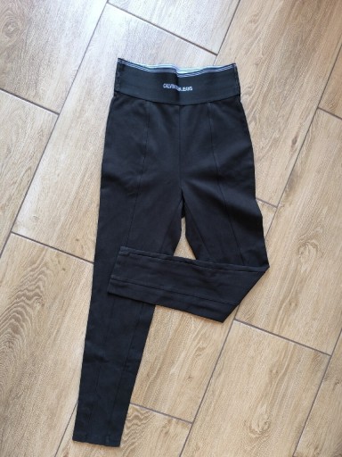 Zdjęcie oferty: Legginsy damskie czarne Calivin Klein Jeans r. XS