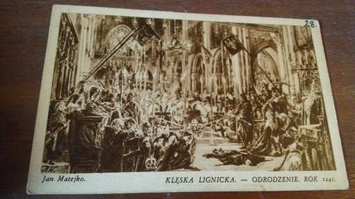 Zdjęcie oferty: Jan Matejko Klęska Lignicka odrodzenie rok 1241