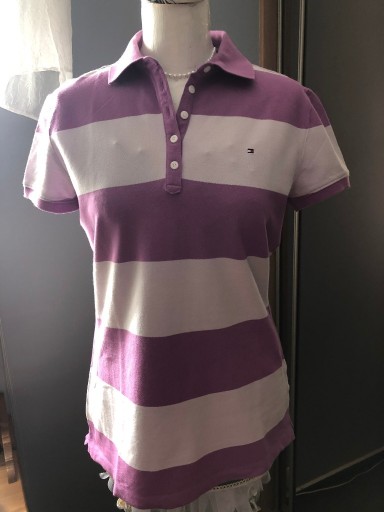 Zdjęcie oferty: Damska bluzka polo Tommy Hilfiger profilowana M