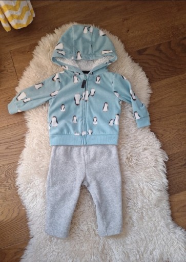 Zdjęcie oferty: Polarowy dres r.6(62)