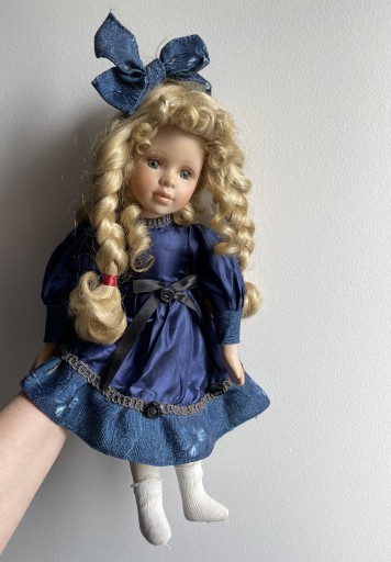 Zdjęcie oferty: Stara lalka z porcelany vintage 44cm NJSF