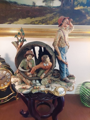 Zdjęcie oferty: Capodimonte porcelana,  Tom Sawyer and Huck Finn