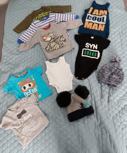 Zdjęcie oferty: Ubrania dla niemowląt od 62