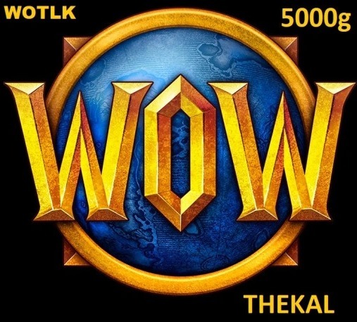 Zdjęcie oferty: WOW WOTLK THEKAL 5000 GOLDA ZŁOTA - ALLY/ALLIANCE