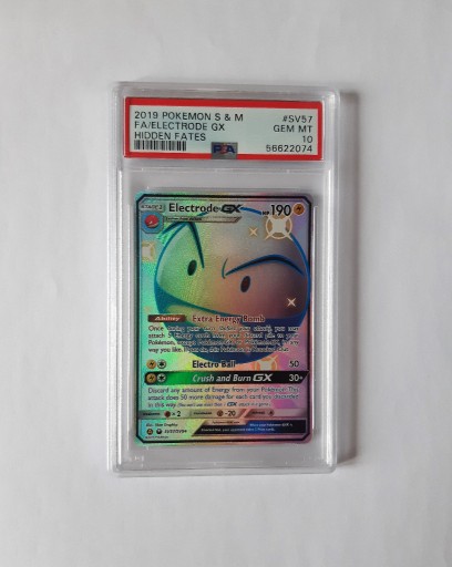 Zdjęcie oferty: PSA 10 Pokemon Electrode Holo Hidden Fates SV57