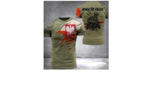 Zdjęcie oferty: Koszulka T-shirt Wojskowa Patriotyczna