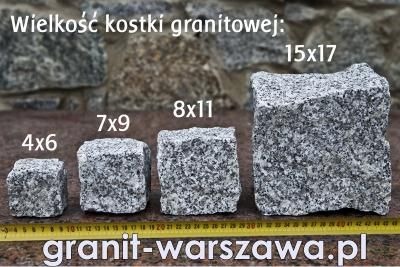 Zdjęcie oferty: Kostka granitowa Warszawa - Brukarstwo