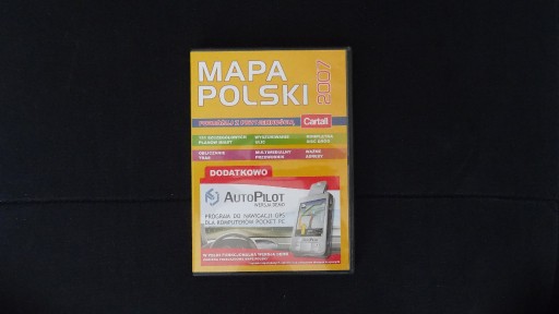 Zdjęcie oferty: Mapa Polski 2007 Cartall - CD
