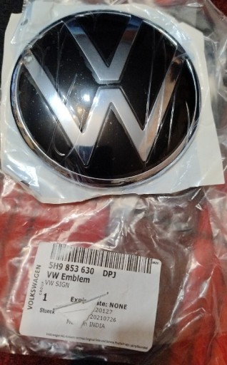 Zdjęcie oferty: 5H9853630DPJ ZNACZEK VW GOLF NOWY ORYGINALNY 