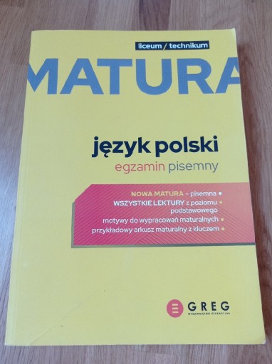 Zdjęcie oferty: Matura. Język polski. Egzamin pisemny