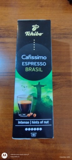 Zdjęcie oferty: Kapsułki kawy Tchibo cafissimo espresso Brasil 