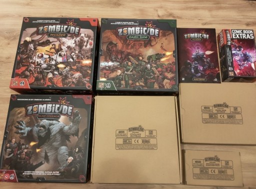 Zdjęcie oferty: Zombicide Invader, Dark side, kickstarter zestaw