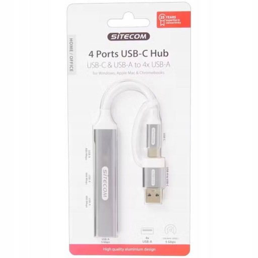 Zdjęcie oferty: HUB adapter ROZDZIELACZ portów USB 4 porty USB 3.0