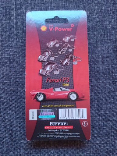 Zdjęcie oferty: Brelok ferrari P3 brelok limitowany shell