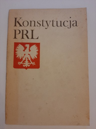 Zdjęcie oferty: Konstytucja PRL 