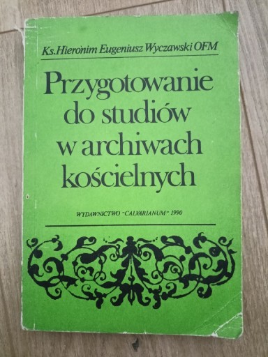 Zdjęcie oferty: Przygotowanie do studiów w archiwach kościelnych 