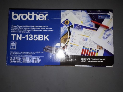 Zdjęcie oferty: Toner BROTHER TN-135 BK oryginalny Black