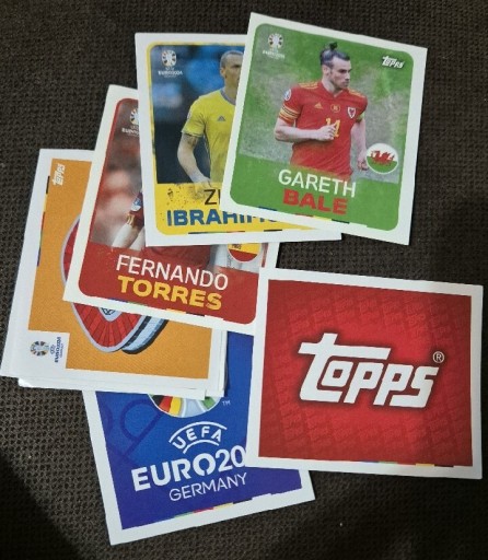 Zdjęcie oferty: Naklejki TOPPS UEFA 2024