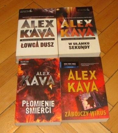 Zdjęcie oferty: Alex Kava Płomienie Śmierci W Ułamku Sekundy