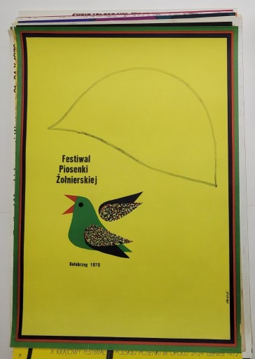 Zdjęcie oferty: Plakat Festiwal Piosenki Żołnierskiej Opałka '69