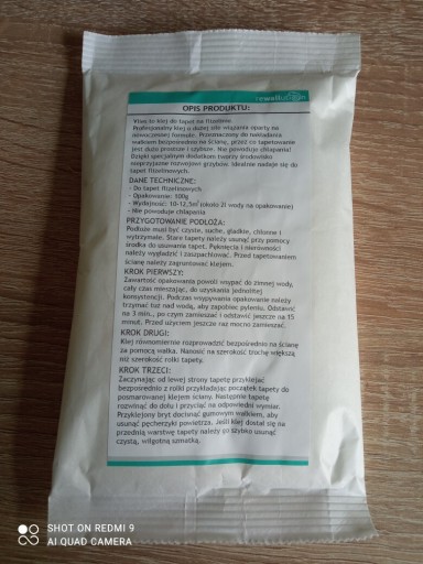 Zdjęcie oferty: Klej do tapet 100g