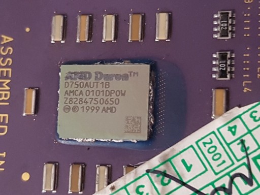 Zdjęcie oferty: AMD Duron 750 - D750AUT1B