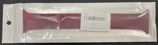 Zdjęcie oferty: Pasek Apple Watch 42mm 44mm bordowy rozmiar L