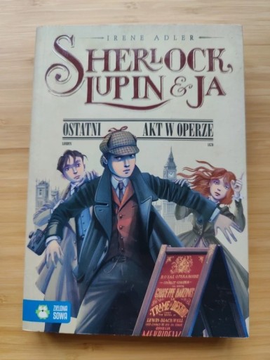 Zdjęcie oferty: Sherlock, Lupin i ja. Irene Adler. Zielona Sowa.