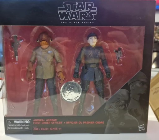 Zdjęcie oferty: Star Wars Black Series Admiral Ackbar i Officer 