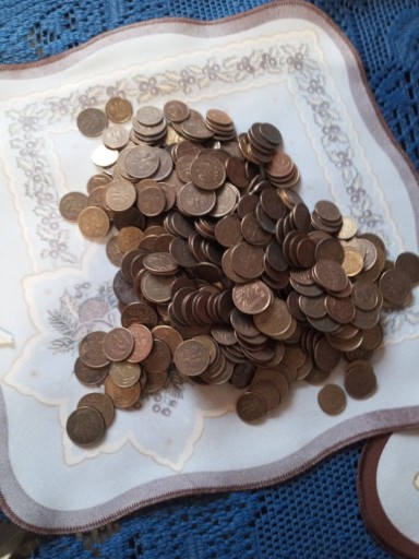 Zdjęcie oferty: Mix monet 1,2,5 gr  obiegowe mosiądz 1990-2014 r