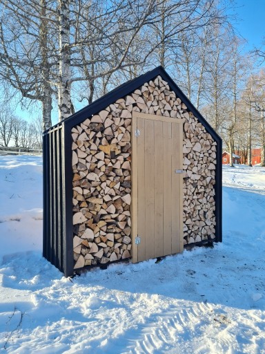 Zdjęcie oferty: Drewutnia z drewna świerku skandynawskiego