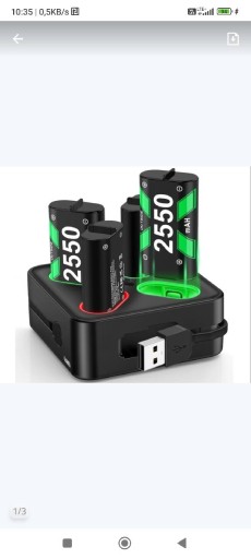 Zdjęcie oferty: Akumulator bateria akumulatory Xbox ładowarka x s