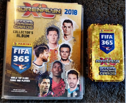 Zdjęcie oferty: PANINI FIFA 365 2018 CARDS