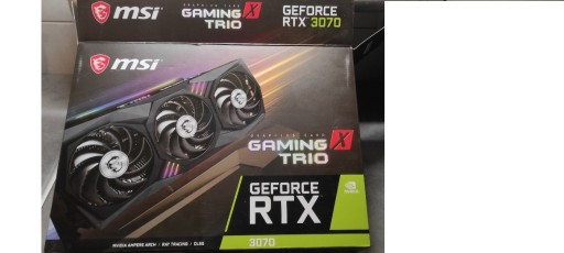 Zdjęcie oferty: Karta MSI GeForce RTX 3070 Gaming X Trio bez LHR