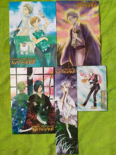 Zdjęcie oferty: Manga Księga przyjaciół Natsume pocztówki zakładka