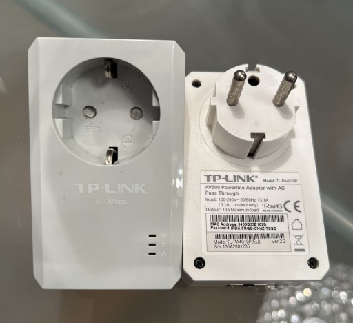 Zdjęcie oferty: Transmiter sieciowy 2 szt.TP-Link AV500 500Mb/s