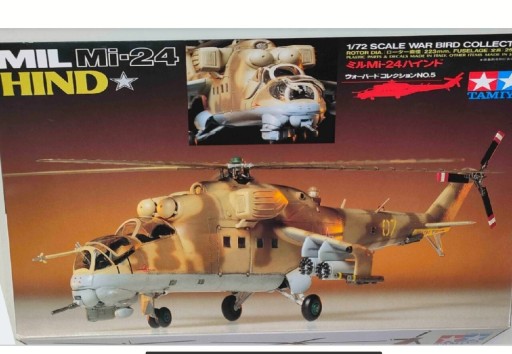 Zdjęcie oferty: Mil Mi 24 Hind Tamiya 1/72