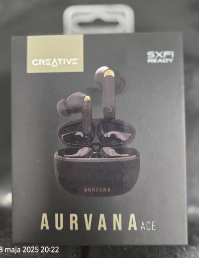 Zdjęcie oferty: Słuchawki bezprzewodowe Creative Aurvana Ace Dokanałowe 5.3 Czarny