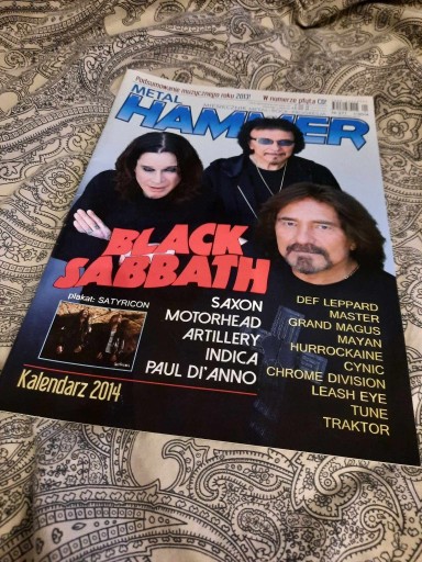 Zdjęcie oferty: Metal Hammer nr 271 1/2014 plakat kalendarz 
